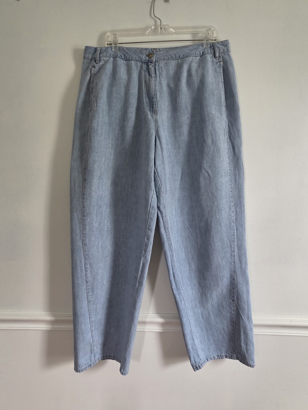 Poetry Hemp & Cotton Barrell Leg Jeans